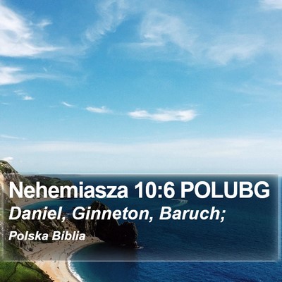 Nehemiasza 10:6 POLUBG Bible Verse Image