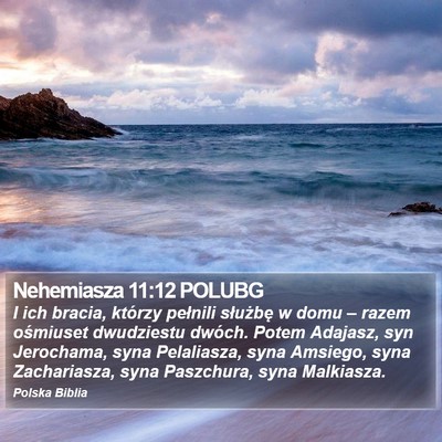 Nehemiasza 11:12 POLUBG Bible Verse Image