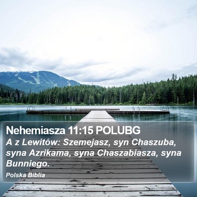Nehemiasza 11:15 POLUBG Bible Verse Image