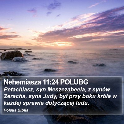 Nehemiasza 11:24 POLUBG Bible Verse Image