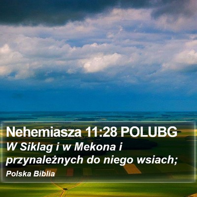 Nehemiasza 11:28 POLUBG Bible Verse Image