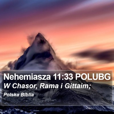 Nehemiasza 11:33 POLUBG Bible Verse Image