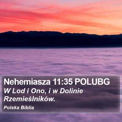 Nehemiasza 11:35 POLUBG Bible Verse Image