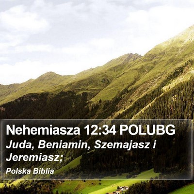 Nehemiasza 12:34 POLUBG Bible Verse Image