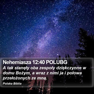 Nehemiasza 12:40 POLUBG Bible Verse Image