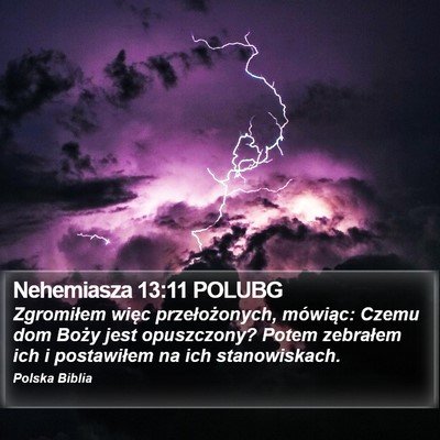 Nehemiasza 13:11 POLUBG Bible Verse Image