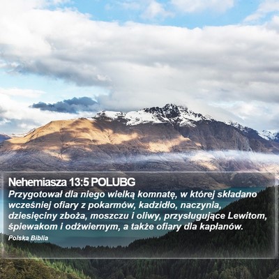 Nehemiasza 13:5 POLUBG Bible Verse Image