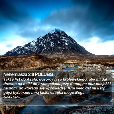 Nehemiasza 2:8 POLUBG Bible Verse Image