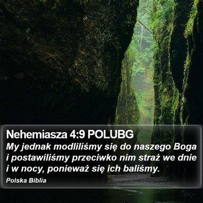 Nehemiasza 4:9 POLUBG Bible Verse Image