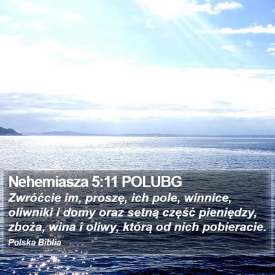 Nehemiasza 5:11 POLUBG Bible Verse Image