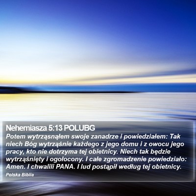 Nehemiasza 5:13 POLUBG Bible Verse Image
