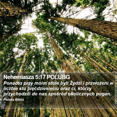 Nehemiasza 5:17 POLUBG Bible Verse Image