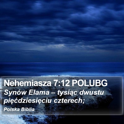 Nehemiasza 7:12 POLUBG Bible Verse Image