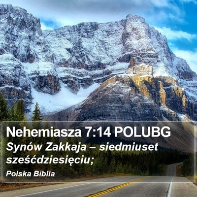 Nehemiasza 7:14 POLUBG Bible Verse Image