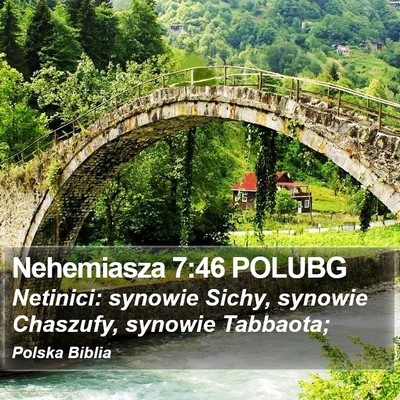 Nehemiasza 7:46 POLUBG Bible Verse Image