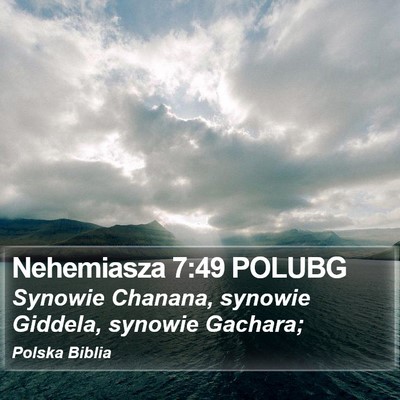 Nehemiasza 7:49 POLUBG Bible Verse Image