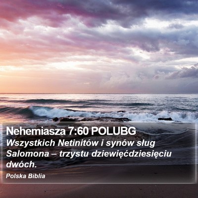 Nehemiasza 7:60 POLUBG Bible Verse Image