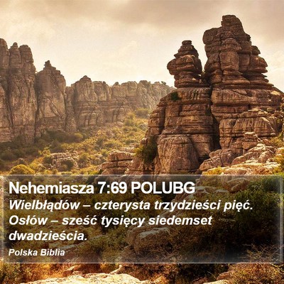 Nehemiasza 7:69 POLUBG Bible Verse Image