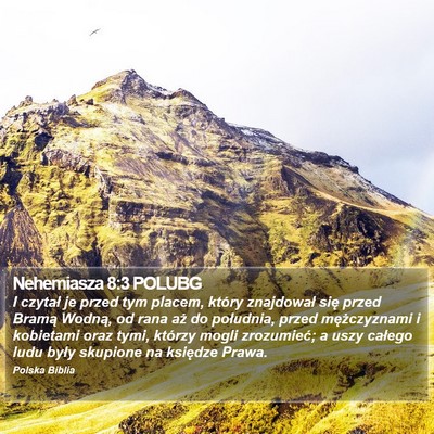 Nehemiasza 8:3 POLUBG Bible Verse Image
