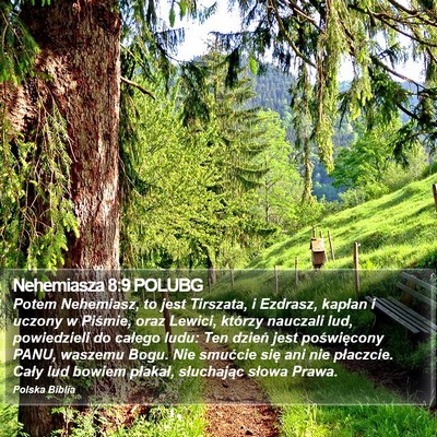 Nehemiasza 8:9 POLUBG Bible Verse Image