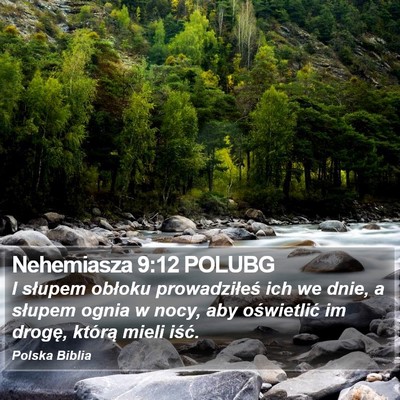 Nehemiasza 9:12 POLUBG Bible Verse Image