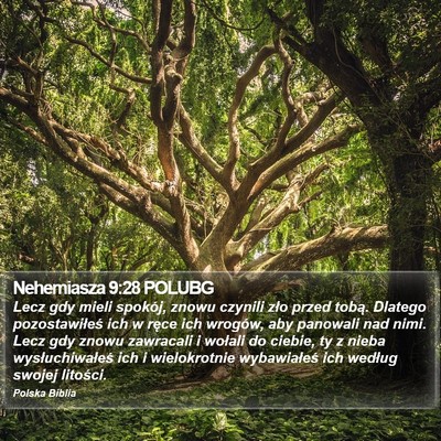 Nehemiasza 9:28 POLUBG Bible Verse Image