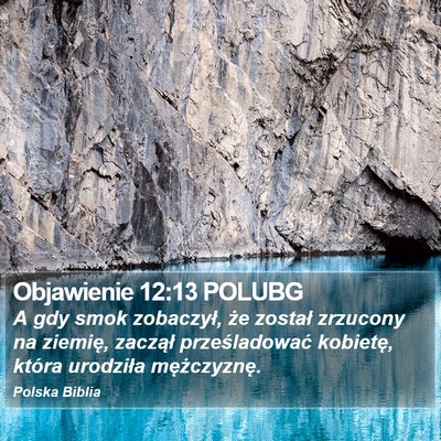 Objawienie 12:13 POLUBG Bible Verse Image
