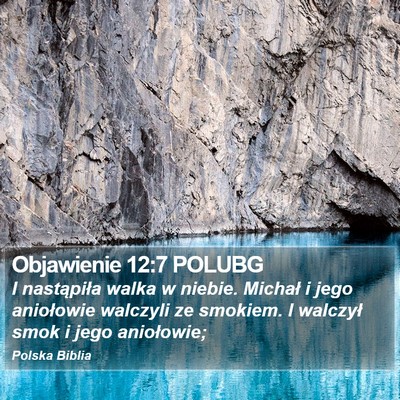 Objawienie 12:7 POLUBG Bible Verse Image