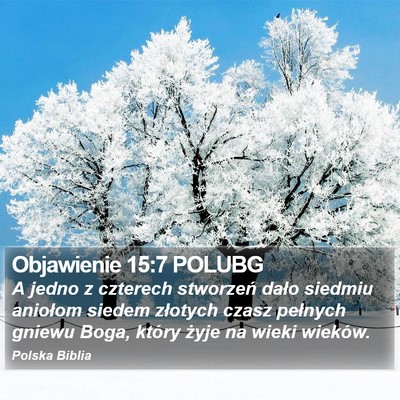 Objawienie 15:7 POLUBG Bible Verse Image