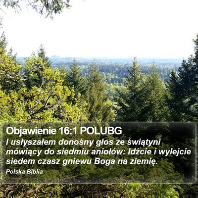 Objawienie 16:1 POLUBG Bible Verse Image