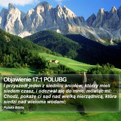 Objawienie 17:1 POLUBG Bible Verse Image