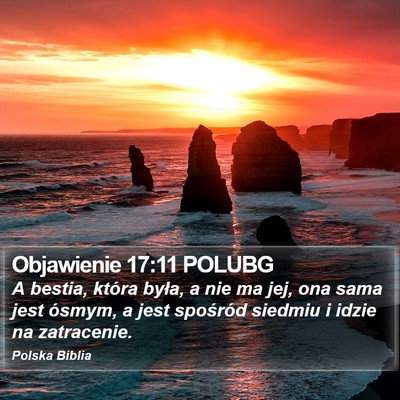 Objawienie 17:11 POLUBG Bible Verse Image