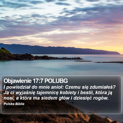 Objawienie 17:7 POLUBG Bible Verse Image