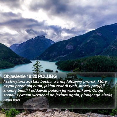Objawienie 19:20 POLUBG Bible Verse Image