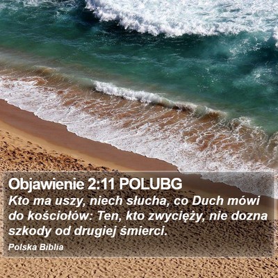 Objawienie 2:11 POLUBG Bible Verse Image