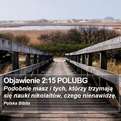 Objawienie 2:15 POLUBG Bible Verse Image