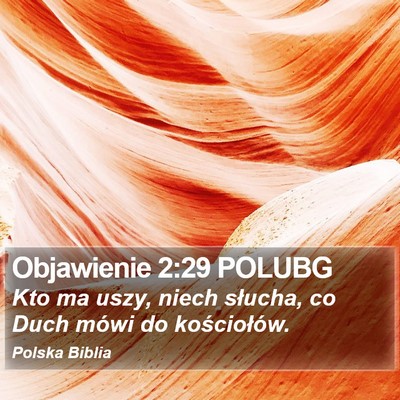 Objawienie 2:29 POLUBG Bible Verse Image