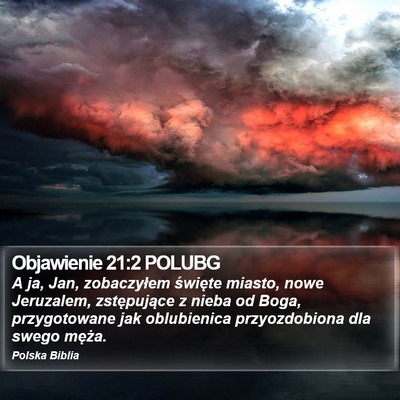 Objawienie 21:2 POLUBG Bible Verse Image