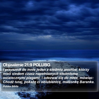 Objawienie 21:9 POLUBG Bible Verse Image