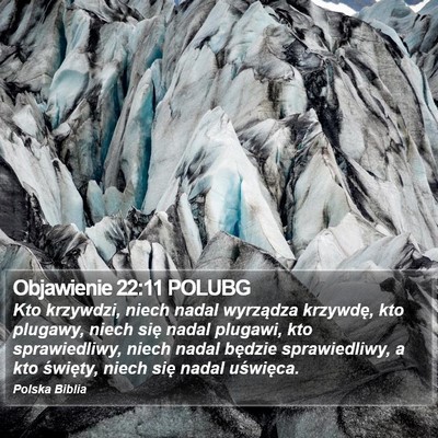 Objawienie 22:11 POLUBG Bible Verse Image