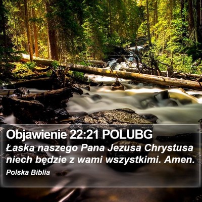 Objawienie 22:21 POLUBG Bible Verse Image