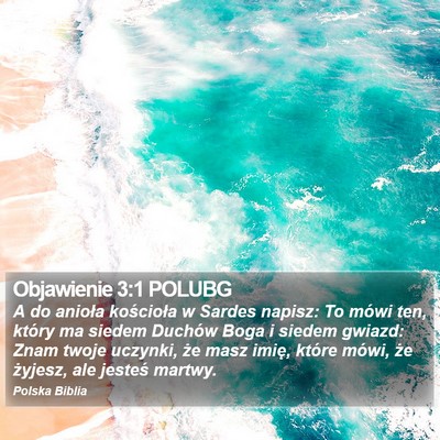 Objawienie 3:1 POLUBG Bible Verse Image