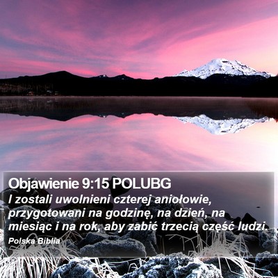 Objawienie 9:15 POLUBG Bible Verse Image