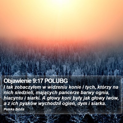 Objawienie 9:17 POLUBG Bible Verse Image