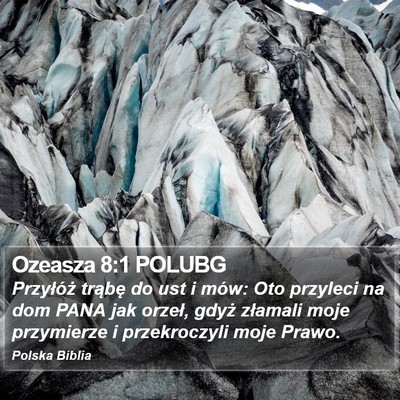 Ozeasza 8:1 POLUBG Bible Verse Image
