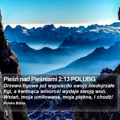 Pieśń nad Pieśniami 2:13 POLUBG Bible Verse Image