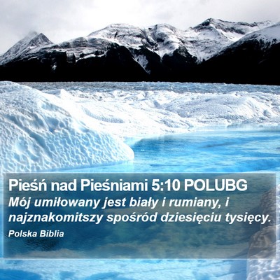 Pieśń nad Pieśniami 5:10 POLUBG Bible Verse Image