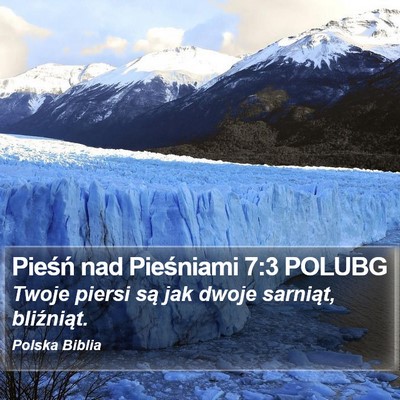 Pieśń nad Pieśniami 7:3 POLUBG Bible Verse Image