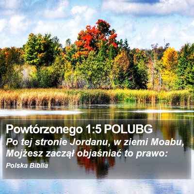 Powtórzonego 1:5 POLUBG Bible Verse Image
