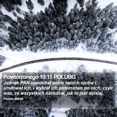 Powtórzonego 10:15 POLUBG Bible Verse Image